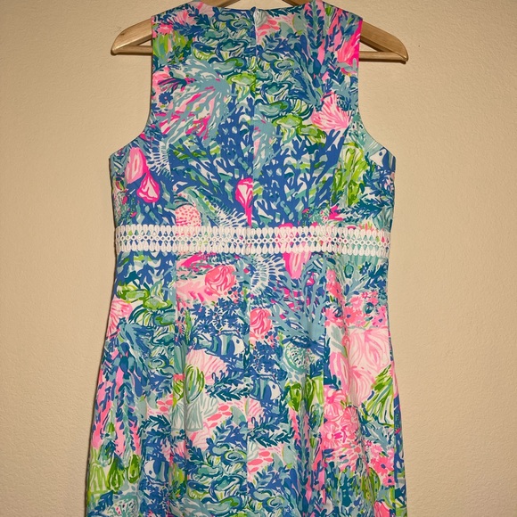 NWT Lilly Pulitzer Railee Shift Dress Fished Wish - Picture 4 of 6